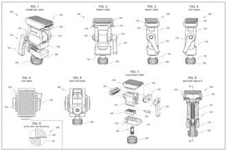 create professional patent drawings illustraton for your invention or product