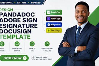 design esignature pandadoc adobe sign docusign template