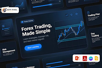 do forex trading course slides stock crypto pitch deck webinar powerpoint ppt