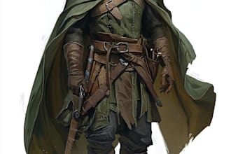 illustrate tabletop rpg fantasy characters