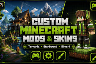 mod minecraft terraria starbound and sims 4 with custom skins maps car wrap
