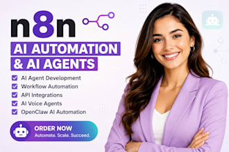 custom n8n ai automation, ai agentics, voice ai, n8n workflow, API integration