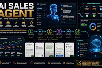 build ai sales agent, ai sdr, ai lead generation automation