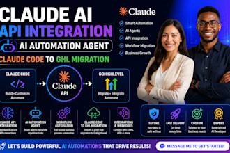 claude api integration claude ai automation agent claude code to ghl migration