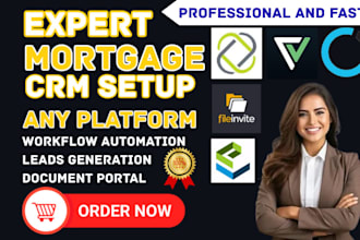setup mortgage crm creditonline qualia creatio lendingpad jungo plaid fileinvite