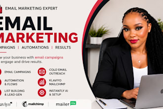setup email marketing campaign automation and email flows