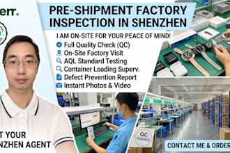 inspect your products in china before shipment