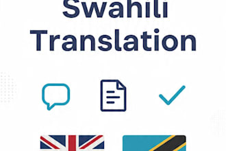 translate english to swahili and swahili to english