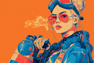 draw custom clip art , sticker , illustration and vector art