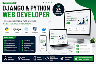 build a professional django rest API with authentication and postgresql