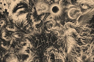 use ai to create a unique or inspired album cover