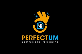 design cookie cutter cleaning business logo