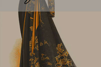 design luxury fashion illustration and dress sketches