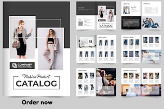 design digital product catalog, flipbook, lookbook for retail sales promotion