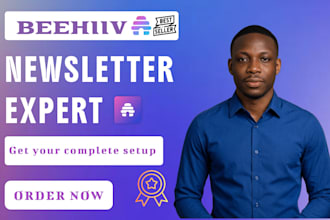 setup beehiiv newsletter automation beehiiv website and landing page design