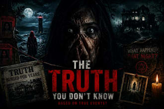 design terrifying horror youtube thumbnails
