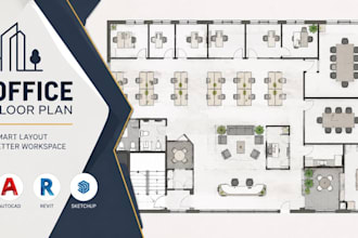 create office floor plan, corporate office design, office cad drafting
