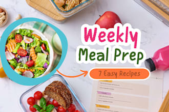 make diverse delicious healthy meal and make healthy plan