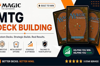 build a custom magic the gathering commander deck