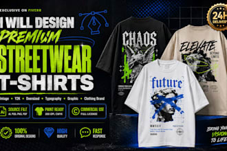 design custom streetwear t shirt
