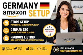 do germany amazon store setup, german amazon seo, amazon product listings
