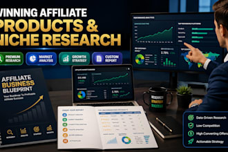 research profitable clickbank warriorplus digistore24 affiliate product niche