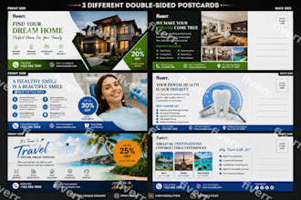 design a professional buisness or event flyer and postcard