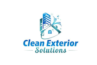 design cleaning fresh wash exterior logo