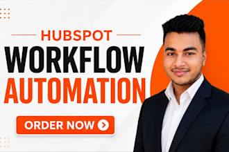 setup hubspot CRM automation and lead nurturing pipeline