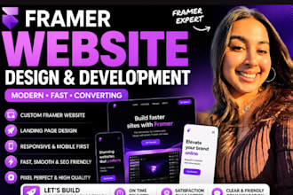 framer website design develop framer website framer landing page framer expert