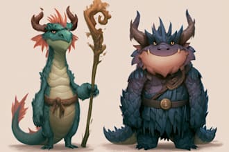 design fantasy creatures for your game or story