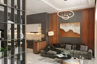 design and render realistic interior, exterior