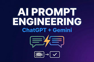 write custom chatgpt and gemini prompts for your business