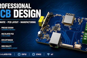 design circuit schematic, pcb layout and pcb design