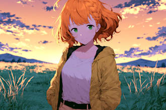 do a manga character