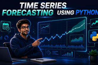build a stock price and time series forecasting model using python