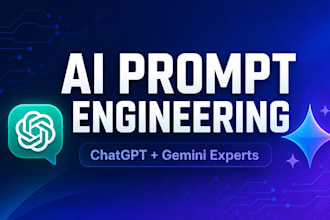 expert prompt engineering for chatgpt and gemini ai