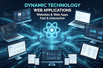 build a dynamic websites using react