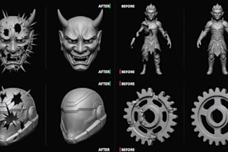 quickly fix, repair, modify, edit custom stl file modifications for 3d printing