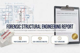 forensic structural engineering report, structural damage assessment report