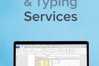 do fast and accurate data entry and urdu english typing
