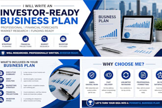 write an investor ready business plan