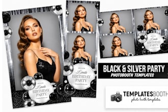 design custom 360 photobooth template photobooth template photo booth ovelays