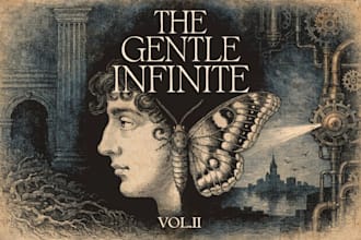 illustrate a vintage art nouveau book cover