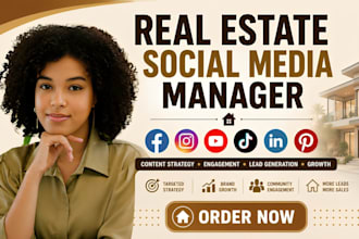 real estate instagram manager real estate reels editing real estate post design