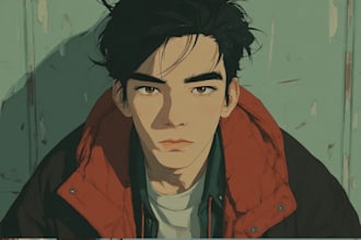 create custom anime art, fanart, vtuber, manga and oc pfp