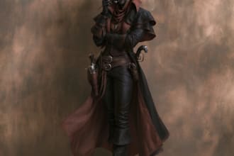 draw your dnd character portrait