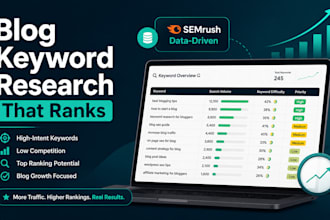 in depth keyword research and content strategy for bloggers