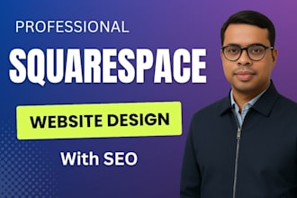 design beautiful squarespace website, redesign squarespace with seo