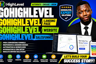 design gohighlevel funnel pages perfect for businesses